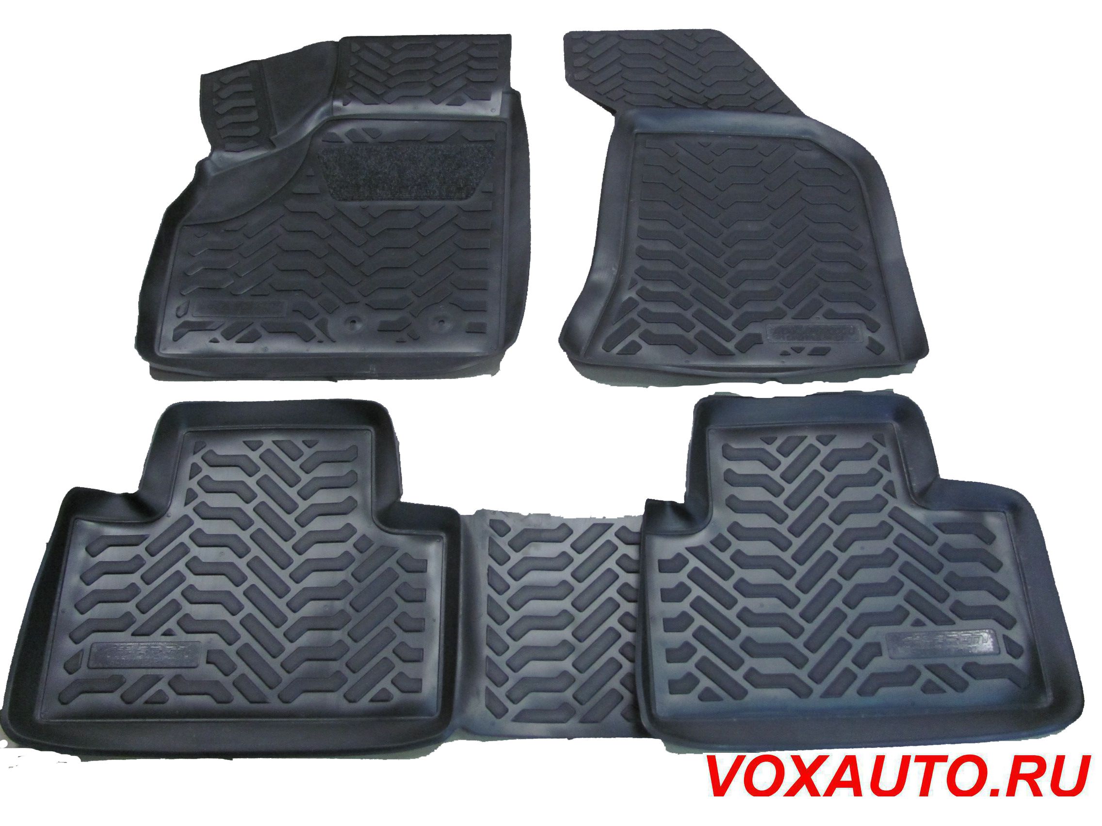 Коврики салона Aleron LADA Priora 2007г-